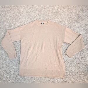 Fishbone By New Yorker Men's Beige Sweater Size L